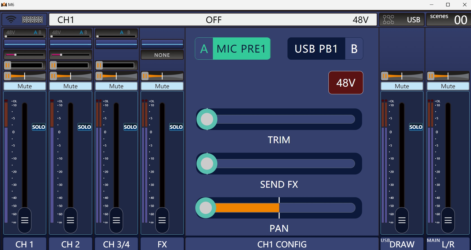 M6 (ASIO INTERFACE WITH SOFTWARE) 